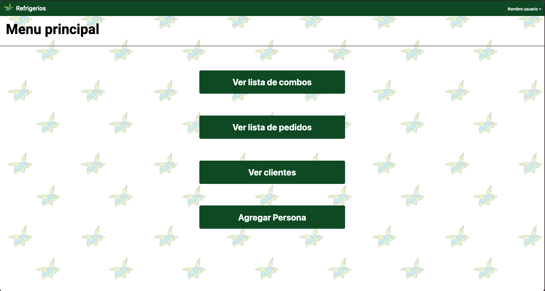 Aplicativo de lanches